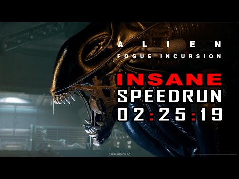 ALIEN ROGUE INCURSION - Insane Walkthrough Speedrun 02:25:19 - Easy Guide