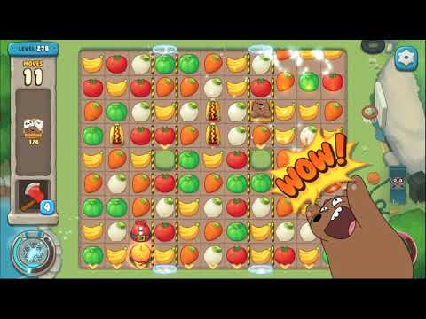 We Bare Bears match3 repairs level 278