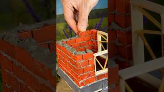 24 Hours to Build a TINY House With MINI BRICKS Part 1