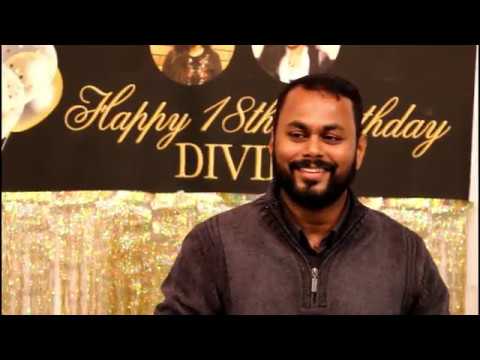 BINOY OOMMEN SONG -  DIVINA 18TH  BIRTHDAY 2018