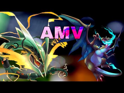 Ex Charizard vs Mega Rayquaza e Mega Metagross - (AMV) - INVINCIBLE