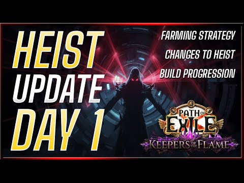 How I Made 10 div on Day 1 - Heist Update - PoE 3.27 Keepers of the Flame