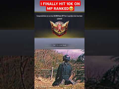 Finally reached 10K points in MP 🤩 #shorts #callofdutymobile #trendingshorts