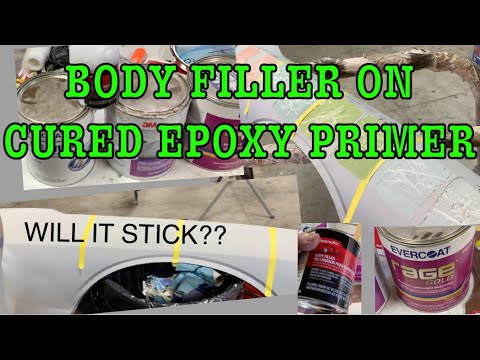 BONDO ON CURED EPOXY | BODY FILLER ON CURED EPOXY | DIFFERENT BRANDS OF BODY FILLER ON EPOXY