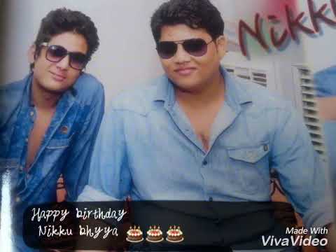 nikku bhyya ka bdy 🎂