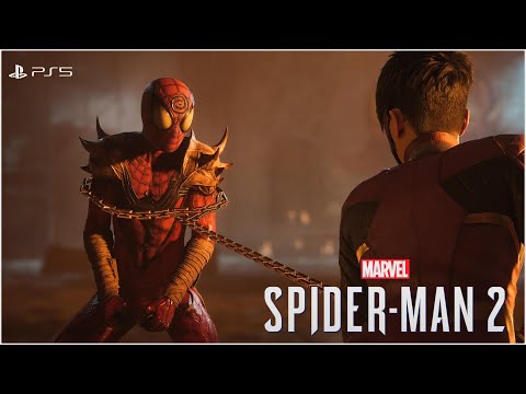 Spider-Man VS Wraith Boss Fight With God Of Symbiote Knull Suit / Spider-Man 2 PS5
