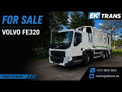 Volvo FE320 6x2 EURO 6, garbage trucks