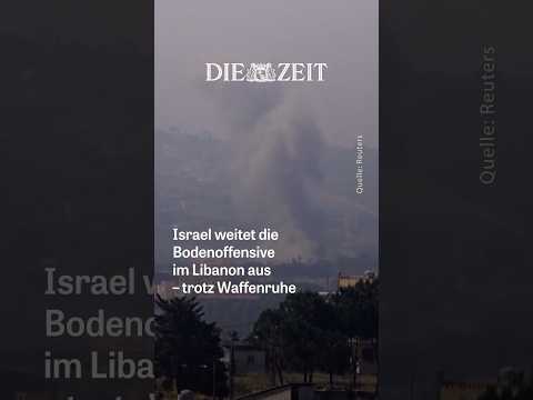 Video Thumbnail: Israel weitet Angriffe im Libanon trotz Waffenruhe aus