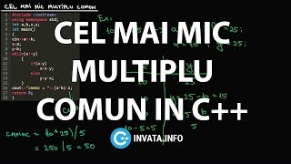 Cel mai mic multiplu comun in C++