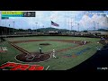 Austin Taylor 2021 2B Glove work PBR Georgia