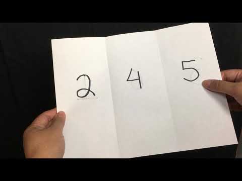 Tri-fold Brochure (paper mockup)