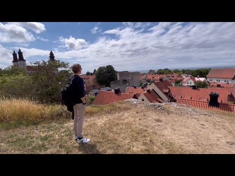 [Vlog sueco, dia 6] Último dia da viagem pela cidade de Visby, patrimônio mundial ③