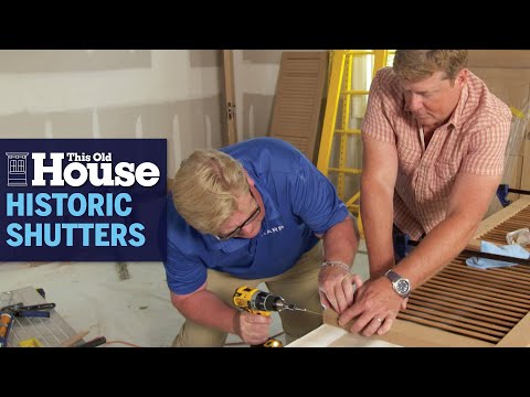How to Make Shutters That Last | This Old House