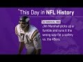 Jim Marshall's Wrong Way Run | This Day In NFL History (10/25/65)