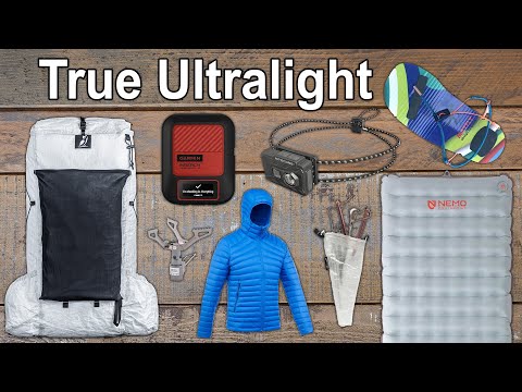 The Perfect Ultralight Backpacking Gear List??  10lbs / 4.5kg