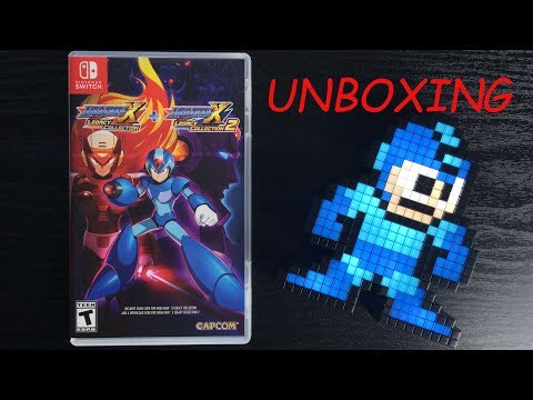 Mega Man X Legacy Collection 1&2 Unboxing Nintendo Switch (German - eng subs)