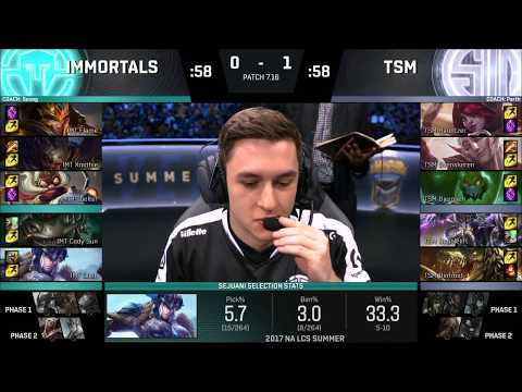 TSM vs IMT (Game 2) | HIGHLIGHTS | Finals NALCS | September 2017
