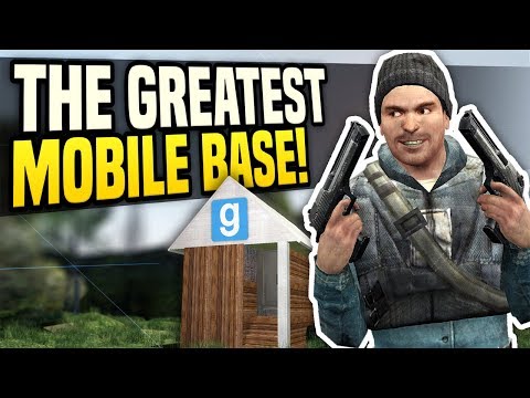 THE GREATEST MOBILE BASE - Gmod DarkRP | Hidden Money Printers!