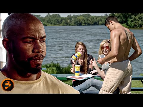 Training with Michael Jai White really pays off | NEVER BACK DOWN 2: THE BEATDOWN