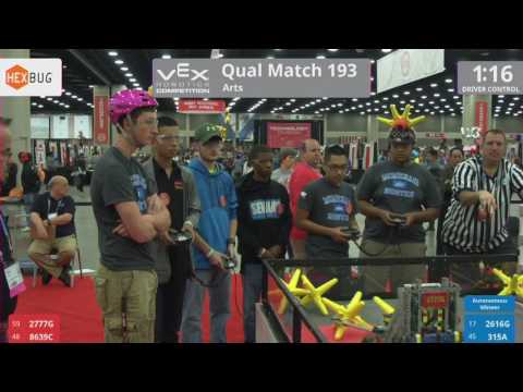 2017 VRC Arts Q193 - 2777G 8639C vs 2616G 315A - 2 to 45