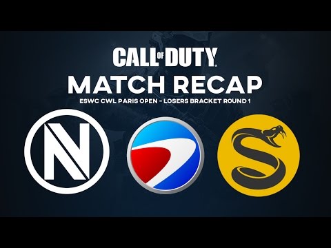 EnVy Call of Duty  - ESWC CWL Paris Open - EnVyUs vs Splyce (Losers Bracket Round 1)