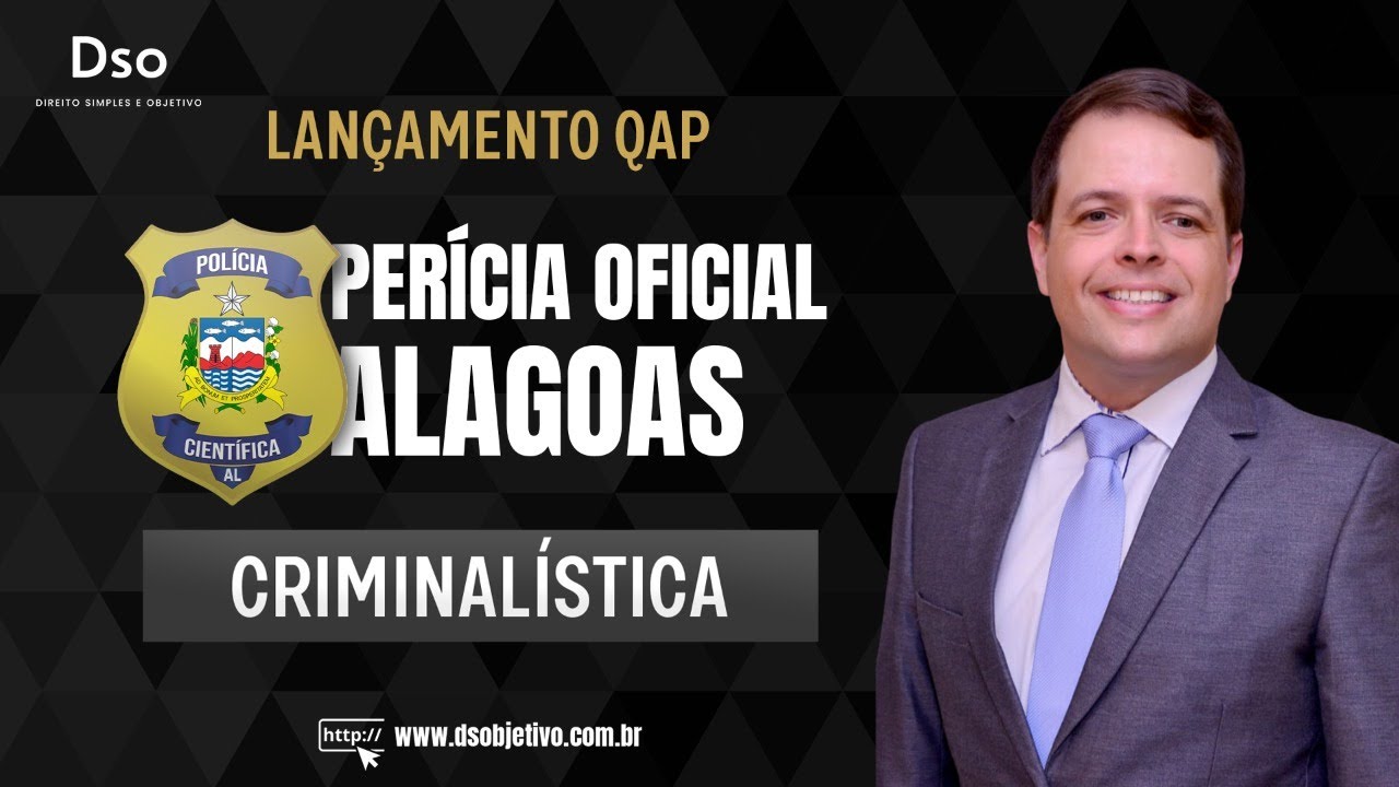 Reta Final Concurso Perícia Alagoas AL | Criminalística | Questões de Prova | Laécio Carneiro