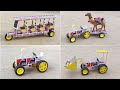4 Amazing Diy Toy You Can Do At Home JCB Tractor Trolley