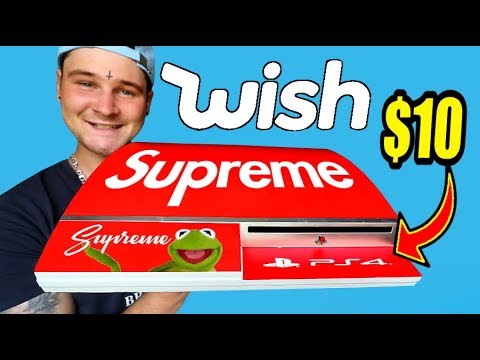 I Bought A WORKING SUPREME PS4 Off WISH FOR $10!!!
