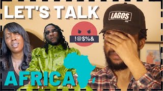 Burna Boy disses African Americans?? Tiwa Savage calls out Beyonce?? | Let's talk #Africa