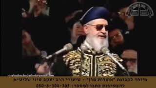 נדיר! מרן רבינו עובדיה יוסף זיע"א עם מרן הרב שך זצוק"ל בכנס ההיסטורי של אגודת ישראל דגל התורה - צפו: