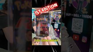 Was this VINTAGE booster pack worth it??!!👀 #Pokemonvendorpov #contentcreator #hobby #pokemon