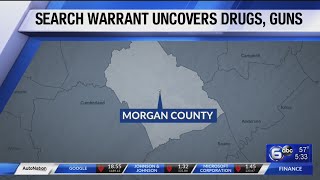 Drugs, guns & cash recovered in Morgan County bust
