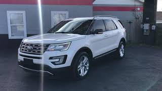 2016 Ford Explorer XLT 4x4 with 52,000 miles @ www.tonyspreowned.com call 765-456-1788