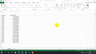 Create Bulk SQL Update Query in Excel