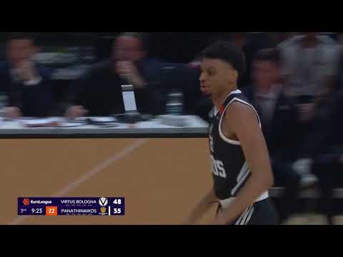 Euroleague, Runde 6 | Highlights Virtus Bologna-Panathinaikos OPAP Athen