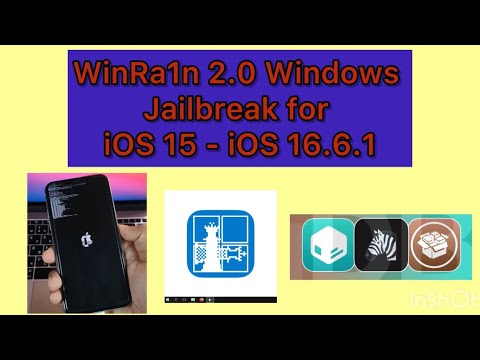 WinRa1n 2.0 Windows rootless  Jailbreak for iOS 15 - iOS 16.6.1