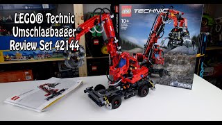 Review LEGO Technic Umschlagbagger (Set 42144 Material Handler)