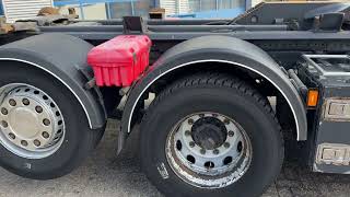 Myytävät Scania P450 / 8X2 / HIAB 26 TON HOOK / NAVI / SMART TACHO / FULL-AIR / koukkulava - Kuva 4 | Autoline FI Scania P450 / 8X2 / HIAB 26 TON HOOK / NAVI / SMART TACHO / FULL-AIR / koukkulava | Kuva 4 - Autoline