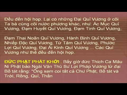 Kinh Địa Tạng có chữ. KHÔNG QUẢNG CÁO