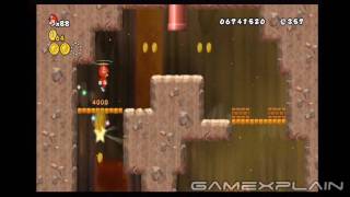 New Super Mario Bros. Wii Level 8-6 Star Coins