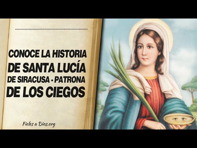Vídeo relacionado con Estampa Santa Lucia con Medalla, Religion/Religious Card