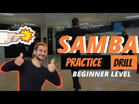 How to practice SAMBA | Dance Drill | Tip#59 | Reverse box | Whisk | Stationary Samba