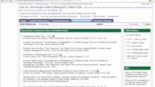 Chicago Manual of Style Citation Quick Guide