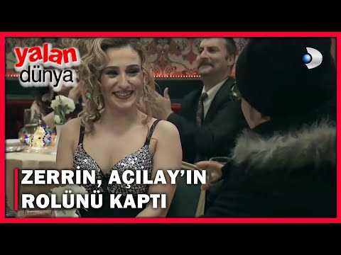 Zerrin, Açılay'ın Rolünü Kaptı! - Yalan Dünya 42.Bölüm