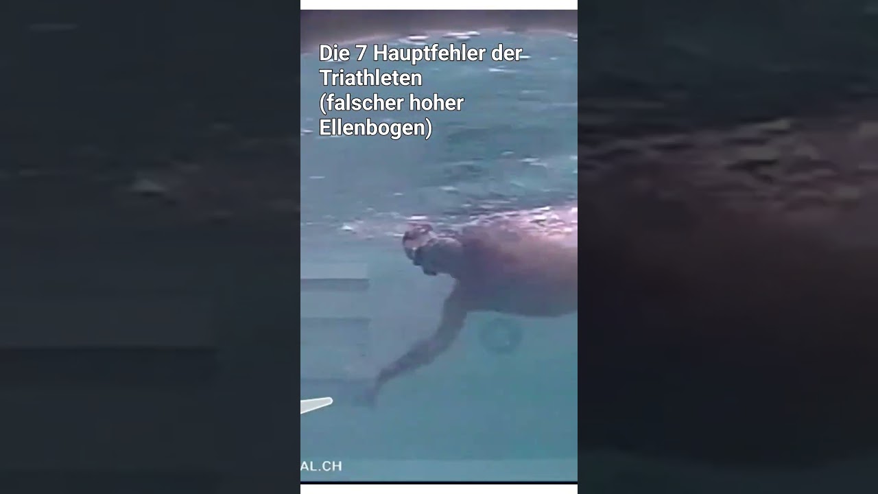 The 7 skin mistakes in swimming - 2. wrong high elbow #swimteacher