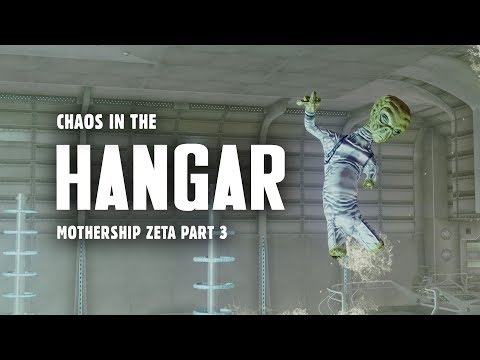 Mothership Zeta Part 3: Chaos in the Hangar - Plus, Gas Leak in the Engine Core - Fallout 3 Lore