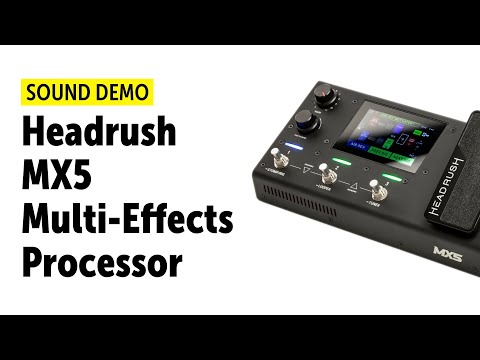 Демонстрация звучания процессора эффектов HeadRush MX5