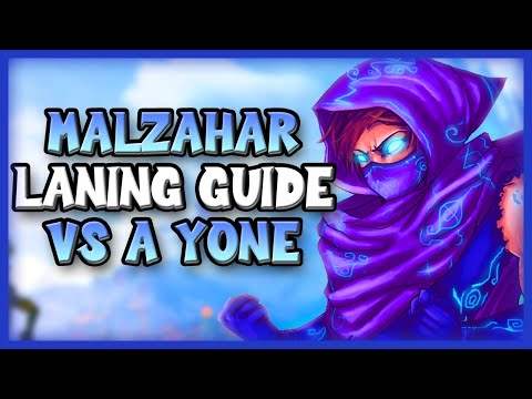 (Laning Guide) How To Play Malzahar Vs Yone  | Malzahar Season 11 Guide - League Of Legends