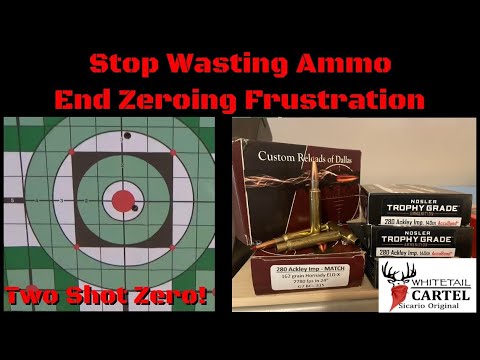 Zero Your Rifle In 2 Shots!!!