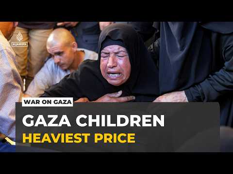 Israel's war on Gaza : Children continue to pay the heaviest price